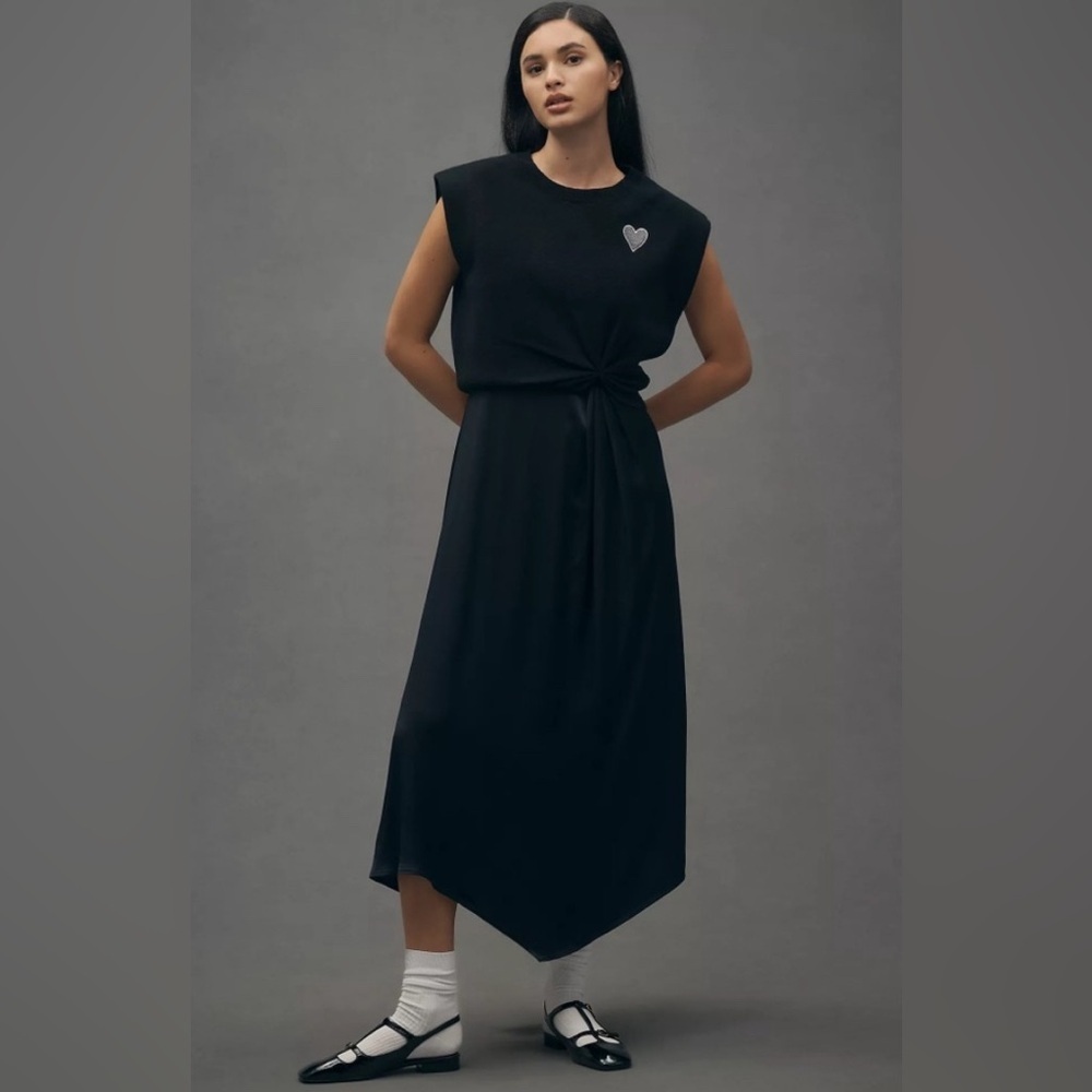 NWT! Anthropologie The Gemini Cap-Sleeve Sweater + Tank Dress Set 🪀 4️⃣